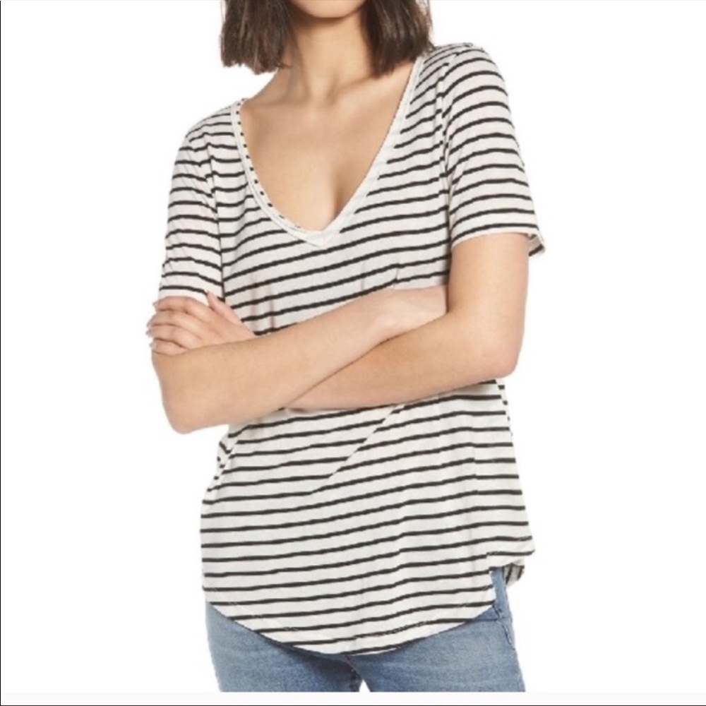 BP raw edge t-shirts- set of 2